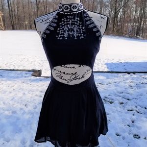 Women's High Neck Aztec Print Romper